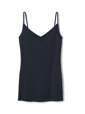 CAbi Navy Blue V-Neck Cami Size M EUC